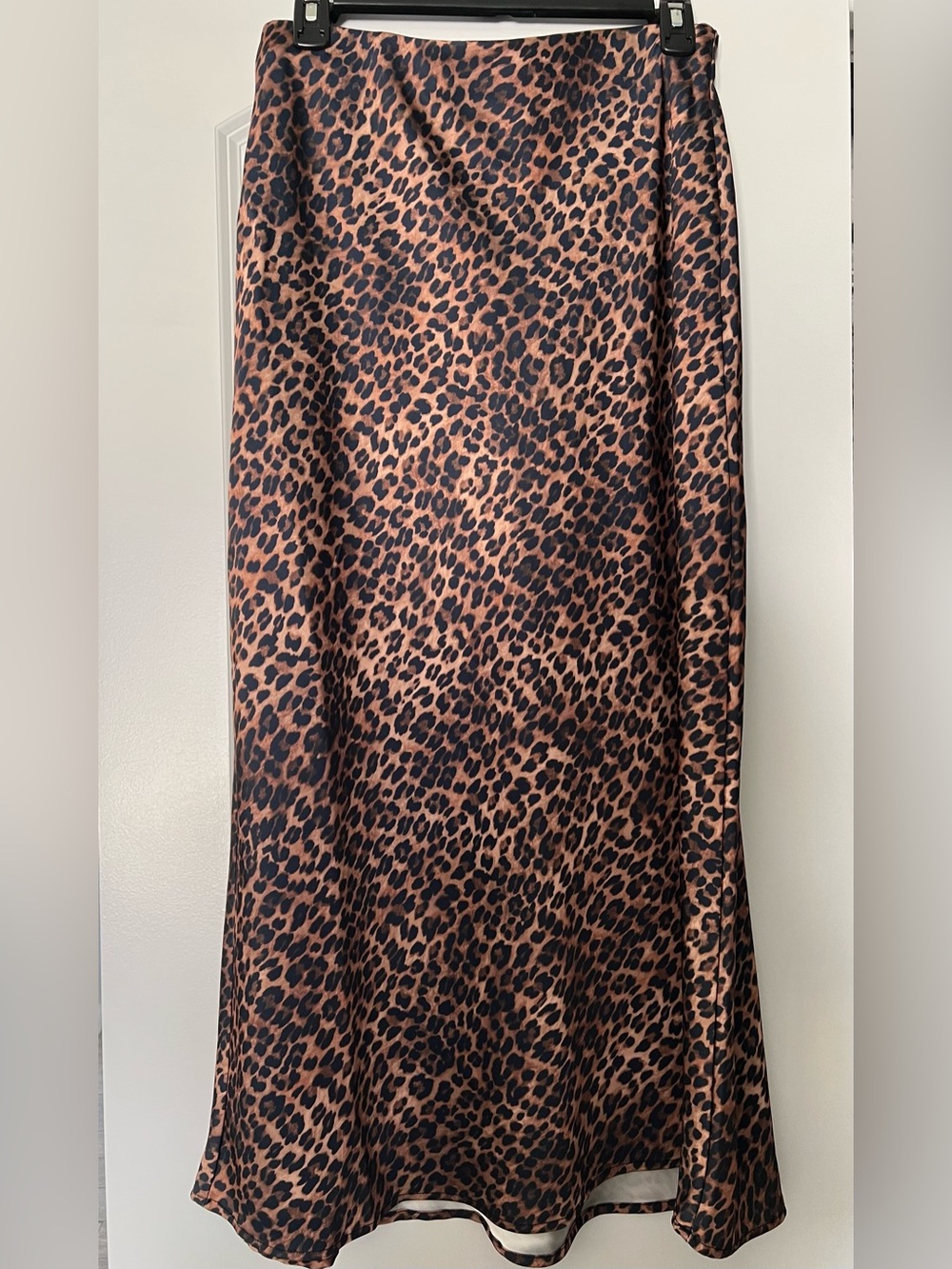 Rachel Zoe Leopard Print Maxi Skirt in Brown and Black